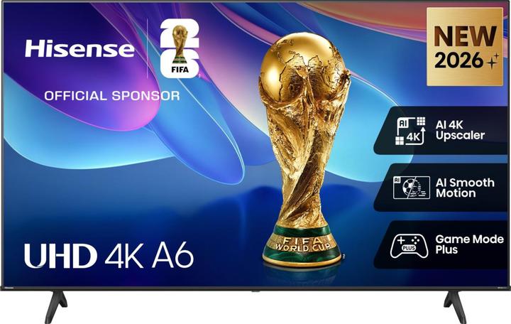 Produktbild Hisense TV 58A6S 58" 4K, 60Hz (58", LED, 4K, 2026, DE)