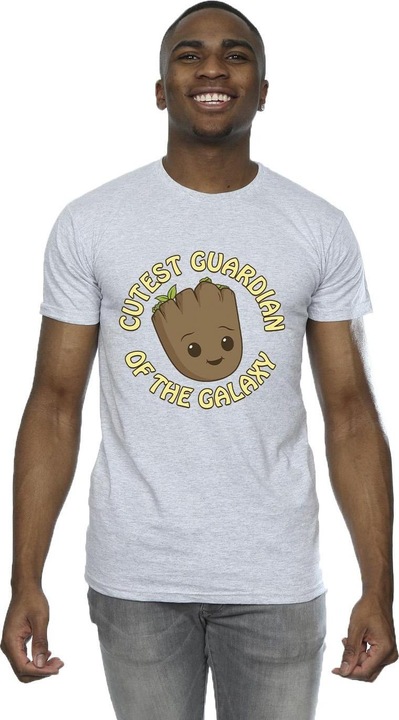 Actual product image Mens I Am Groot Cutest Guardian T-Shirt (4XL)
