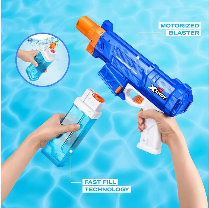 Actual product image Xshot ZURU Water - Fast-Fill Motor Soaker S1 - Turbo Stream