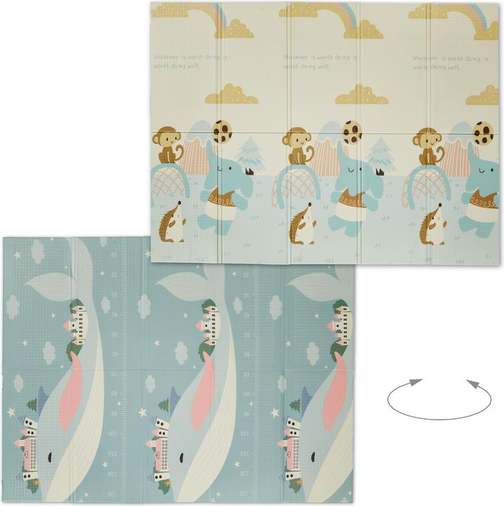 Actual product image Relaxdays Play mat (195 x 146 x 1 cm)