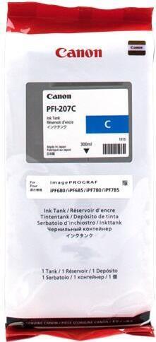 Actual product image Canon Pfi-207c (C)