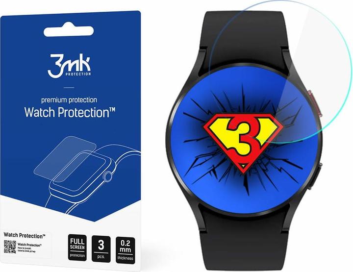 Immagine prodotto 3MK hybrid glass Watch Protection FG for Samsung Galaxy Watch 4 44mm