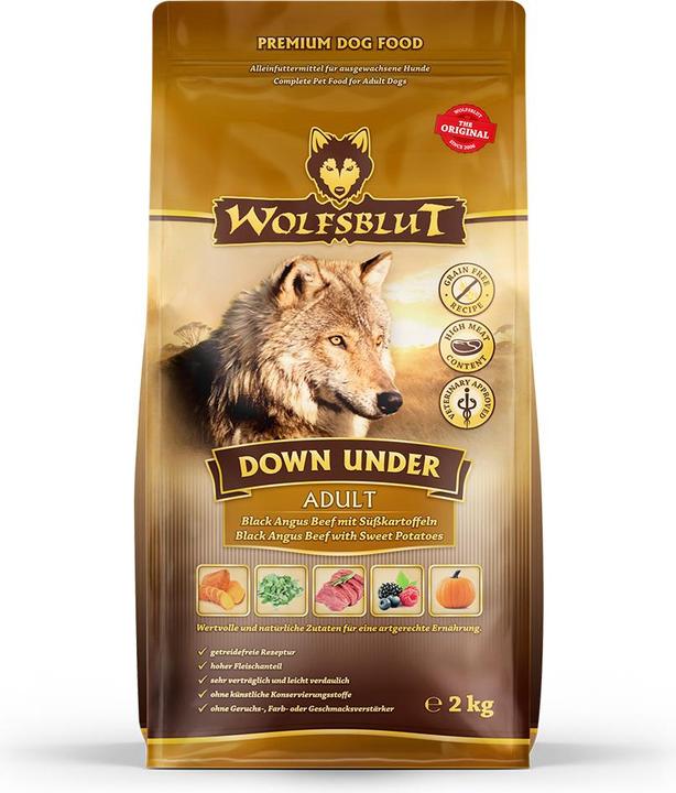 Actual product image Wolfsblut Down Under (Adult, 1 pcs., 2000 g)