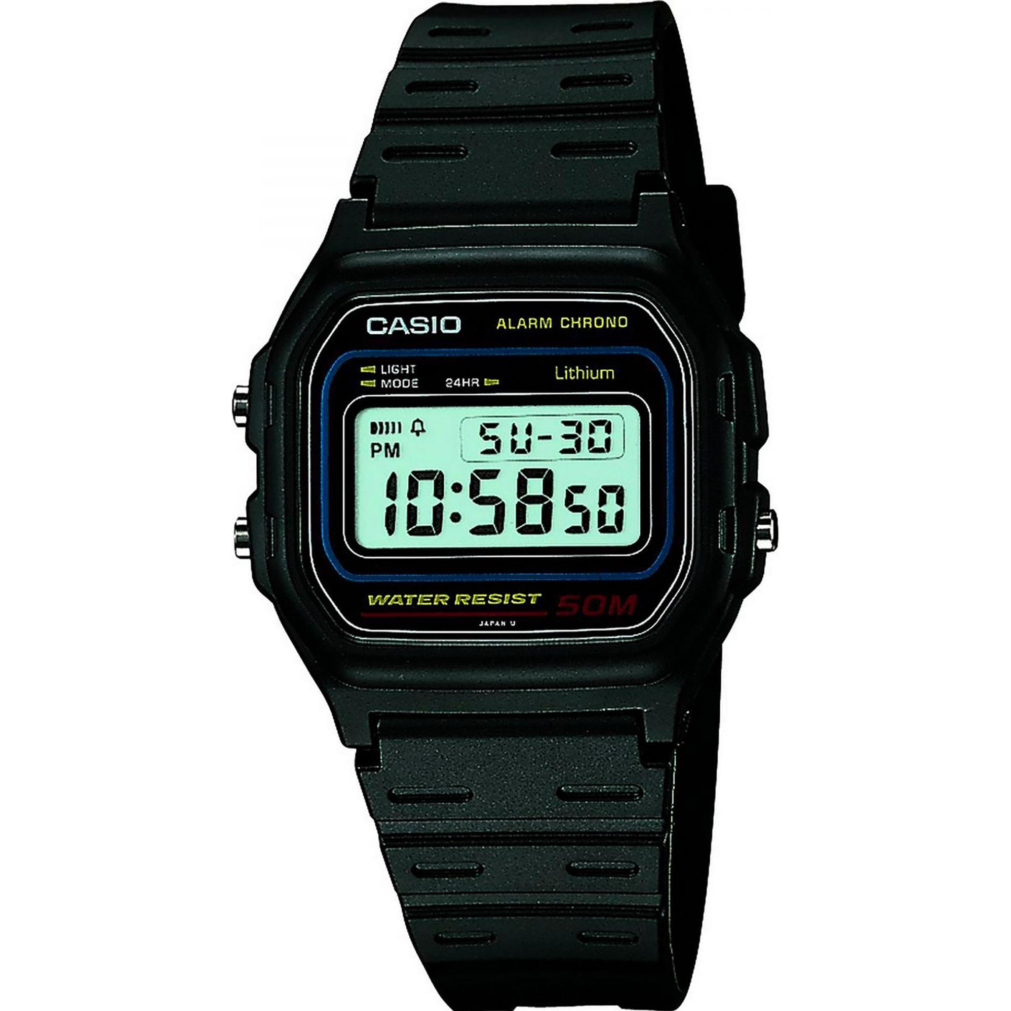 Casio, Orologio da polso, W-59-1vqws, Nero, (Orologio digitale, 34 mm)