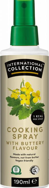 Actual product image International Collection Cooking Spray Butter (190 ml)