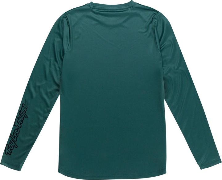 Actual product image Troy Lee Designs Womens Lilium LS Jersey, Mono, jade, XL (XL)
