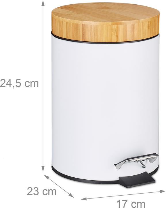 Produktbild Relaxdays Kosmetikeimer (3 l)
