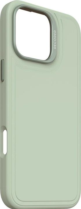 Produktbild Decoded AntiMicrobial Silicone Stacks Backcover Case with MagSafe for iPhone 16 Pro Max - Green (Apple iPhone 16 Pro Max)