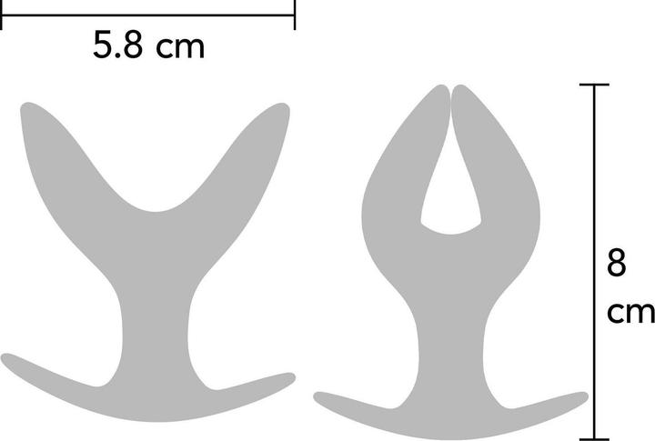 Actual product image Hidden Desire Anchor Plug Medium