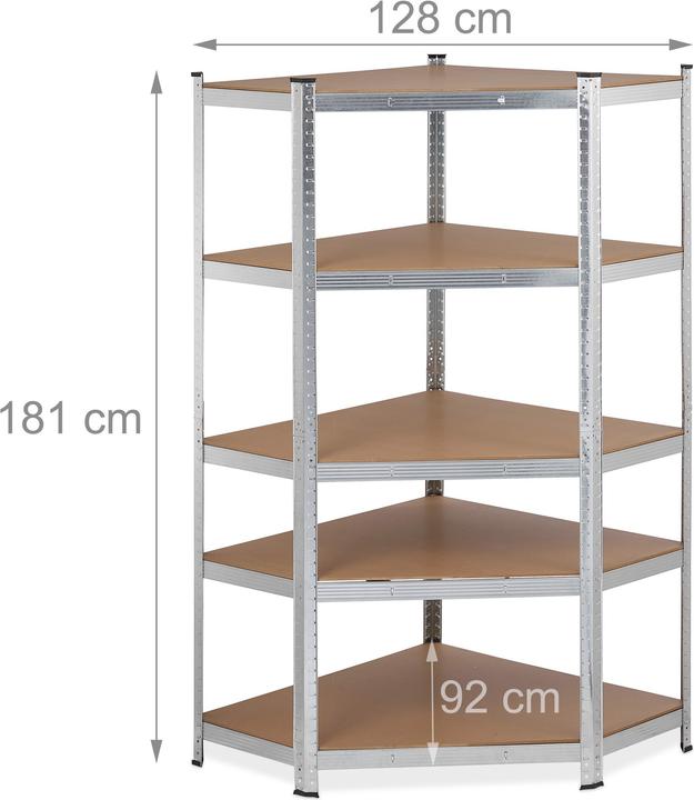 Image du produit Relaxdays Étagère d’angle