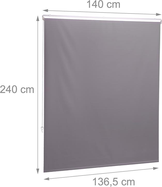 Image du produit Relaxdays Store baignoire (140 x 4.5 x 240 cm)