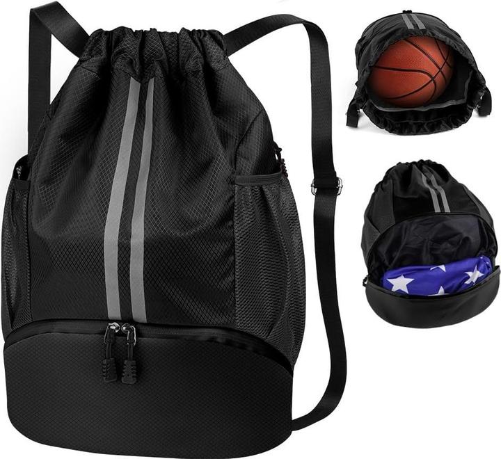Produktbild Only-Bags.Store Mode Sport Rucksäcke, Turnbeutel, grosse Kapazität Kordelzug Sporttasche (20 l)