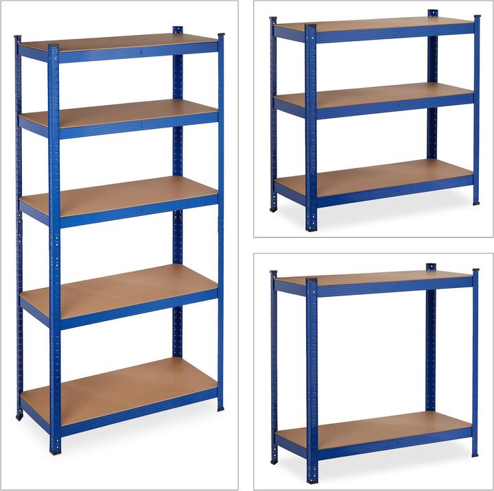 Actual product image Relaxdays Heavy duty shelf