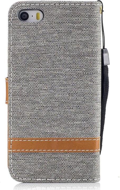 Actual product image König Design Case Mobile Protection for Apple iPhone 5 / 5s / SE Case Cover Wallet Case (Apple iPhone 5)