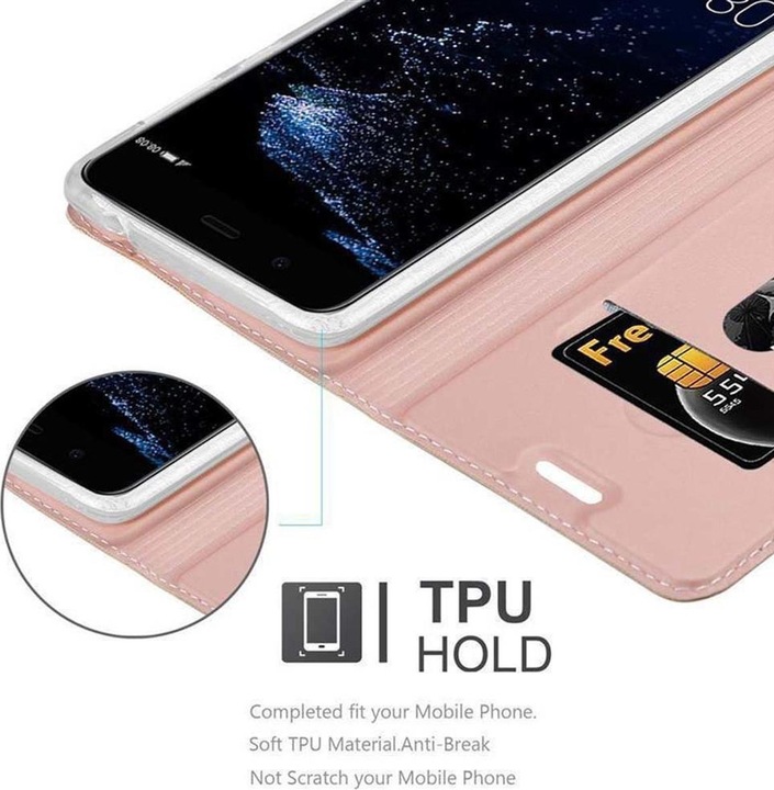 Produktbild Cadorabo Book Classy Style Cover (Huawei P10 Plus)