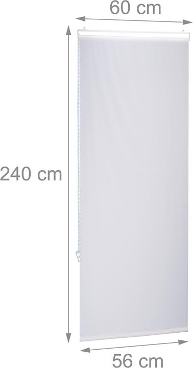 Actual product image Relaxdays Shower blind (60 x 4.5 x 240 cm)