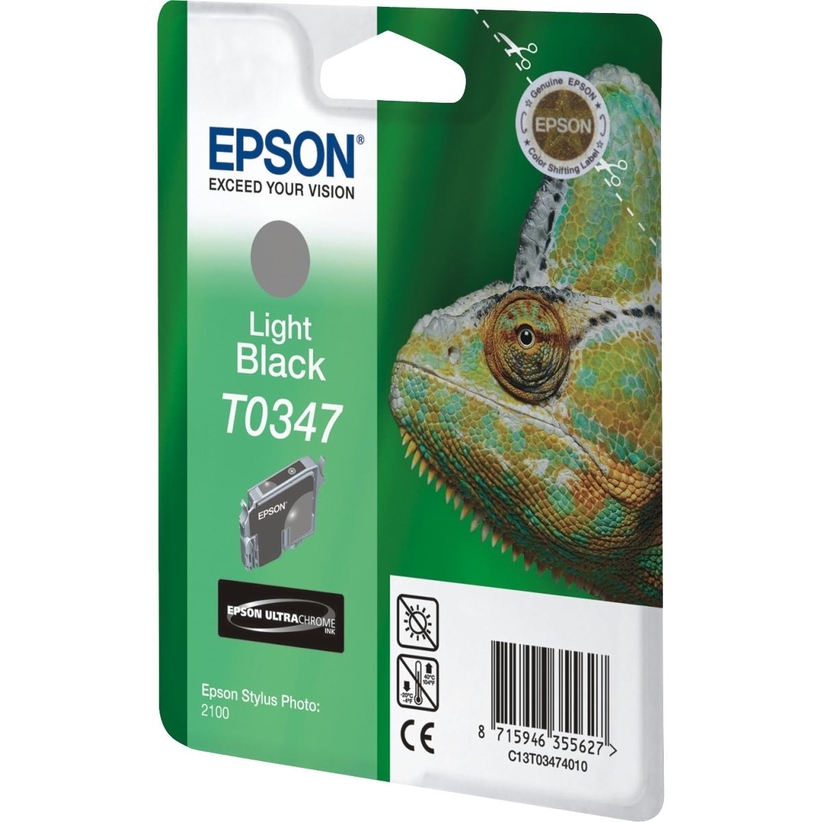 Epson, Druckerpatrone, T0347 Ultra Chrome (LBK)