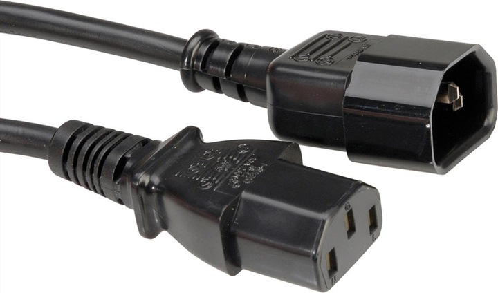 Actual product image Roline Power Cable, C14-C13 (1.80 m)