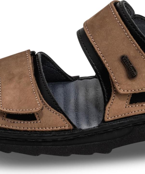 Actual product image Vitaform Sandalen Herren Weite H Nubukleder (49)