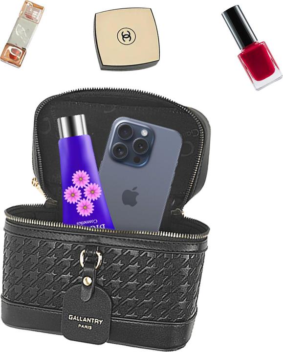 Produktbild Gallantry Vanity-Tasche Hahnentrittmuster