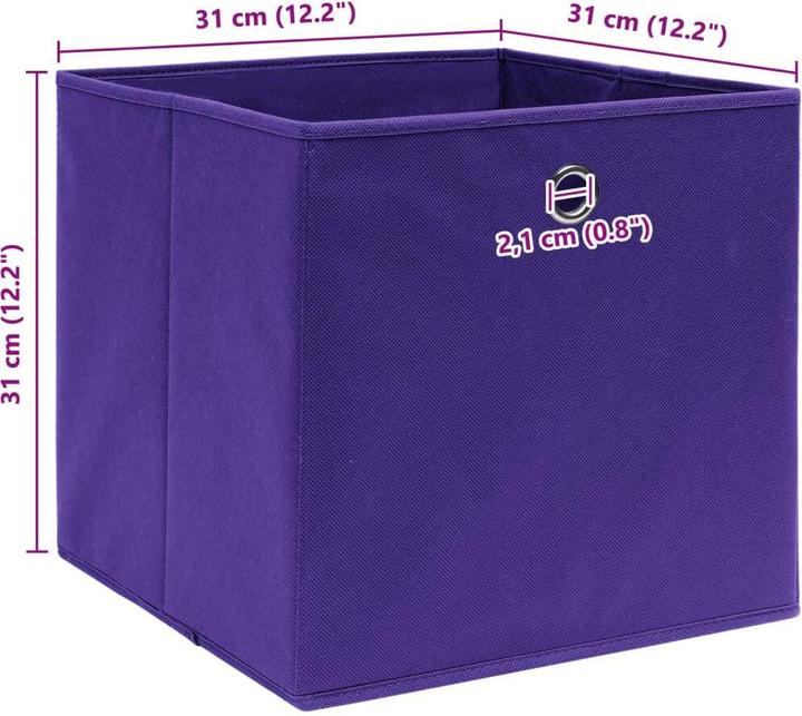 Actual product image vidaXL Aufbewahrungsbox (32 cm, 10x)