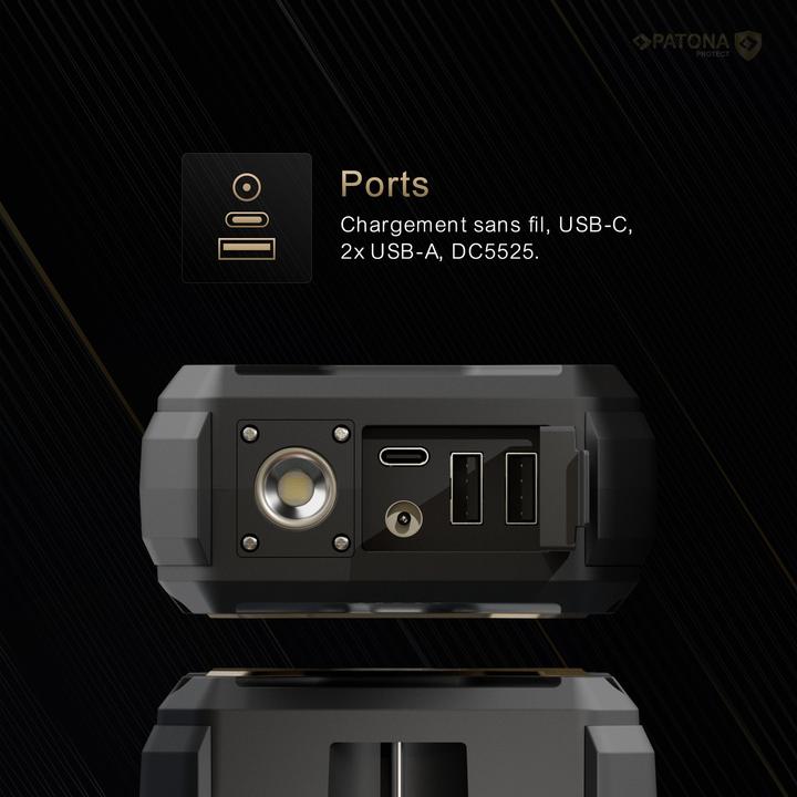 Actual product image Patona Protect Powerbank 27000mAh PD65W (27000 mAh, 18 W, 99.90 Wh)