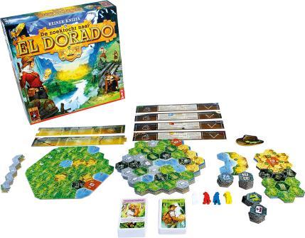 Productafbeelding 999Games Het bordspel "De zoektocht naar El Dorado". (Nederlands)