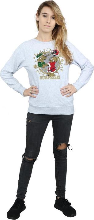 Produktbild Tom & Jerry Christmas Surprise Sweatshirt (L)