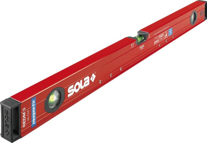 Immagine prodotto Sola Messwerkzeuge Livella magnetica LM Big REDM 3 lunghezza 60 cm verniciata a polvere (60 cm)