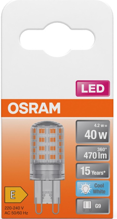 Produktbild Osram Led Pin (G9, 4.20 W, 470 lm, 1 x, E)