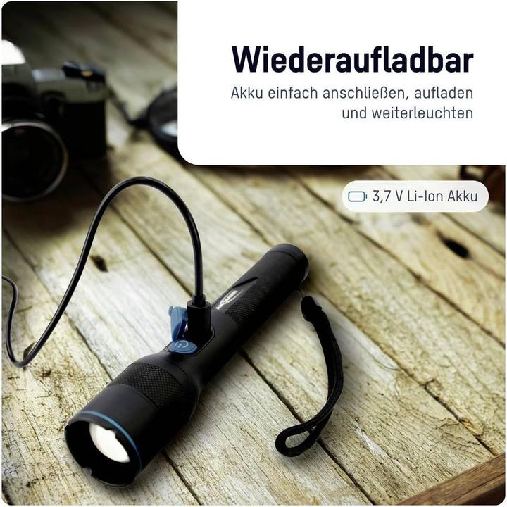 Immagine prodotto Ansmann LED Taschenlampe Adventure TA1800RF (16.40 cm, 1800 lm)