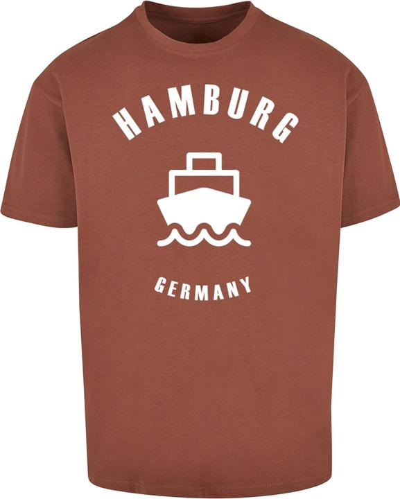 Actual product image Merchcode Hamburg X Heavy Oversize Tee-BY102 - 113151 (4XL)