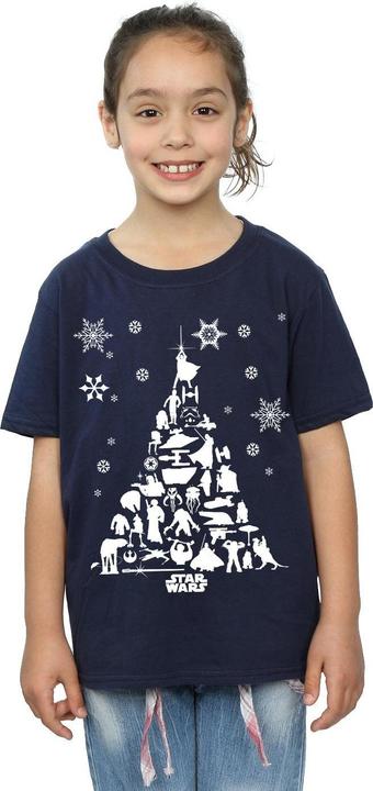 Produktbild Star Wars Christmas Tree TShirt Mädchen (152, 158)