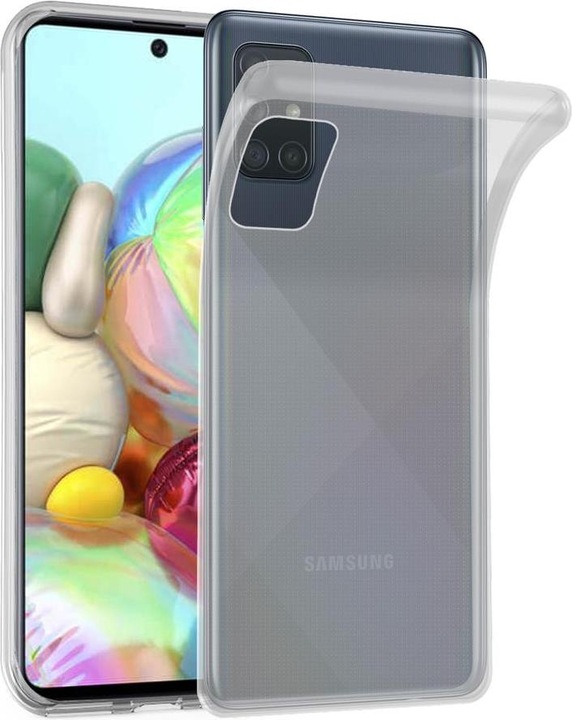 Actual product image Cadorabo TPU Ultra Slim AIR Cover (Samsung Galaxy A71)
