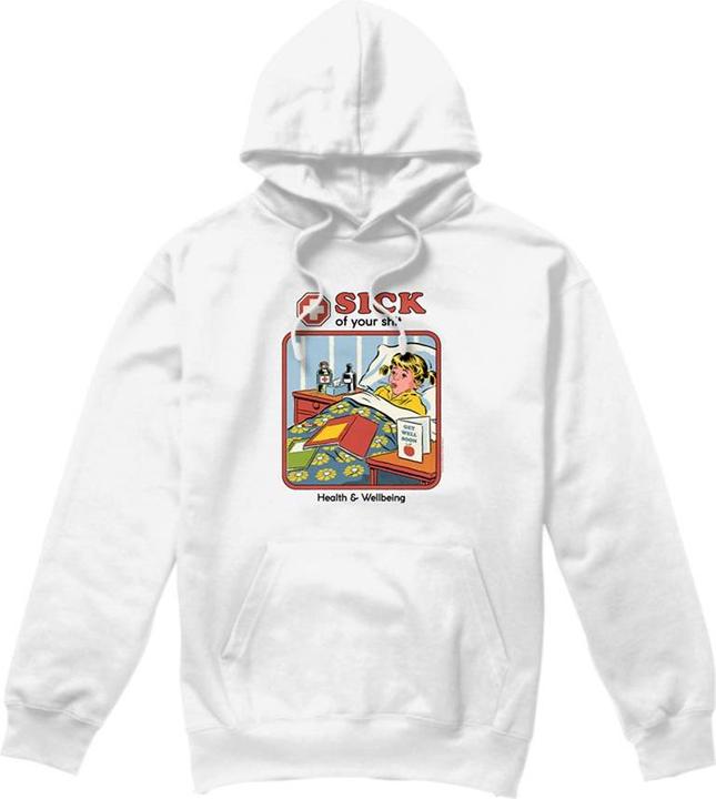 Produktbild Steven Rhodes Sick Of Your Shit Kapuzenpullover (M)