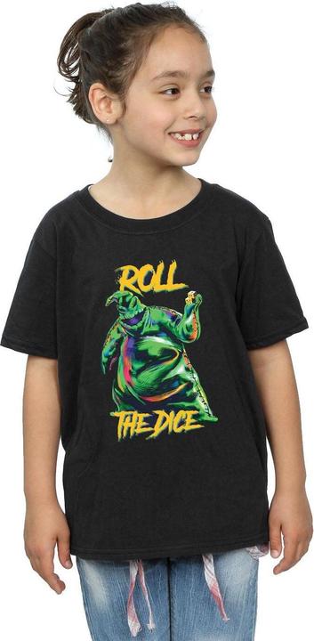 Produktbild Disney Nightmare Before Christmas Oogie Boogie Dice TShirt Mädchen (140, 146)