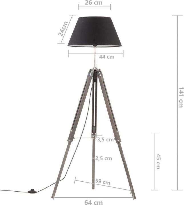 Immagine prodotto vidaXL Standleuchte (E27)