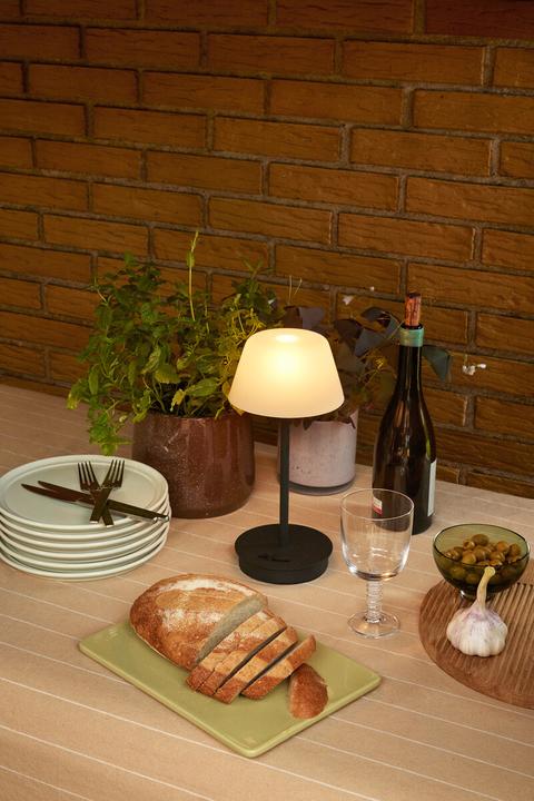 Image du produit Hübsch Salon Portable Lampe de table Black (200 lm)