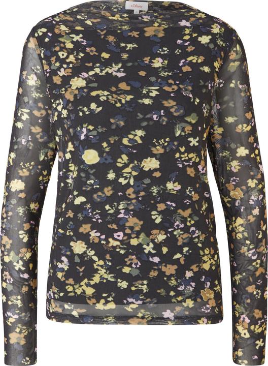 Immagine prodotto s.Oliver T-Shirt Blusenshirt mit Allovermuster (32)