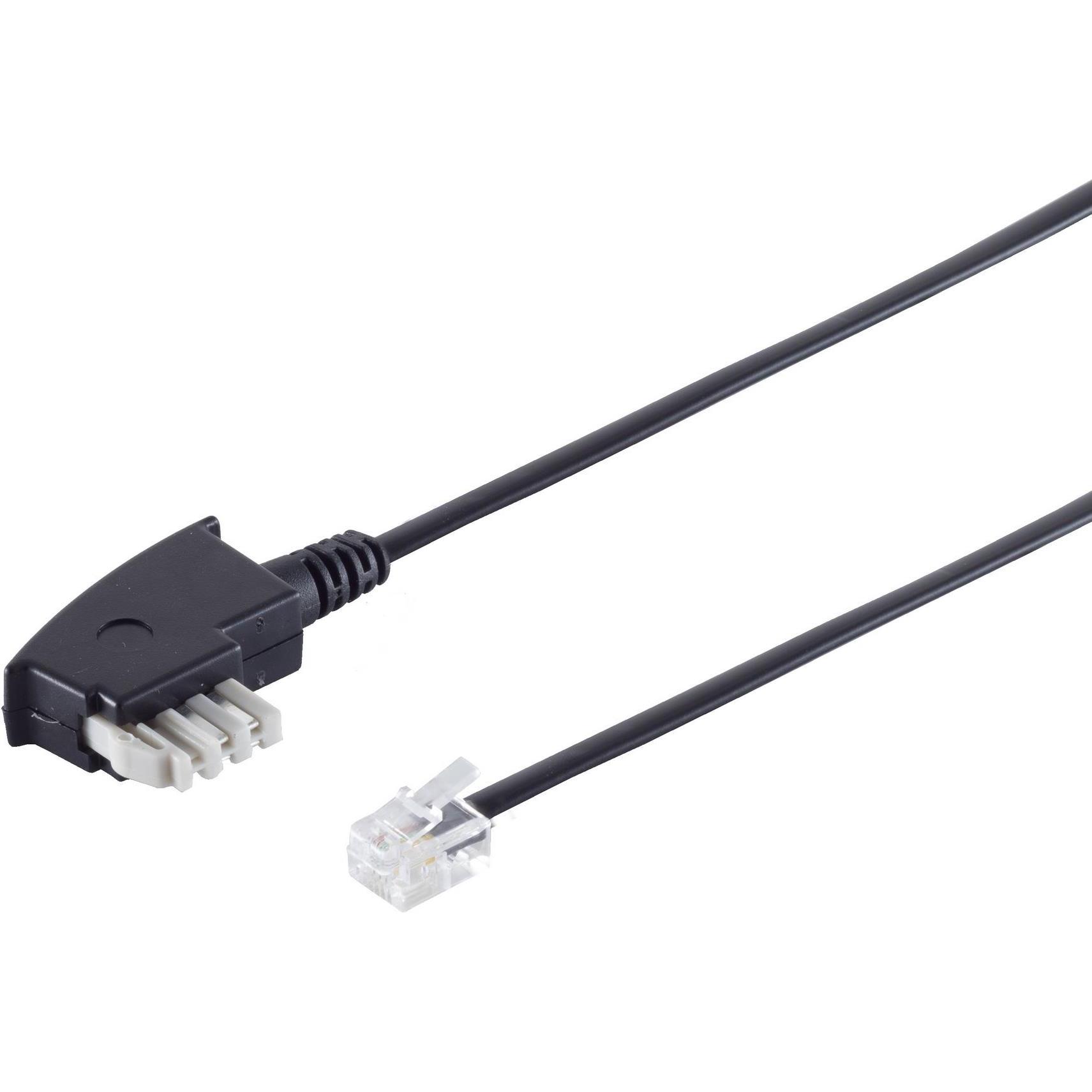 Shiverpeaks S/CONN maximale Konnektivität TAE-Telefonanschlusskabel-TAE N-Stecker auf Westernstecker 6/4, Philip, Telefo...