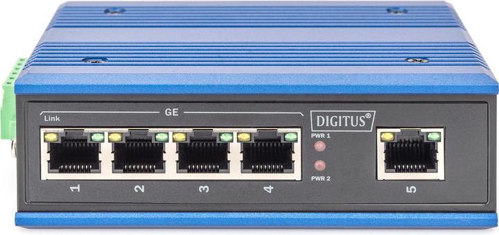 Immagine prodotto Digitus Switch Gigabit industriale a 5 porte (5 porte)