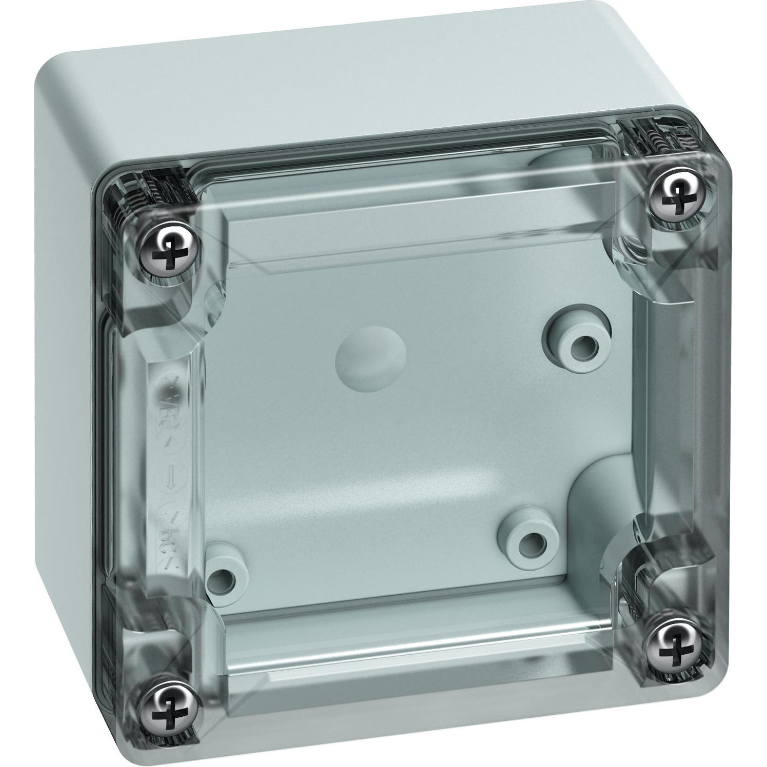 Spelsberg TG IP67 enclosure, PC, clear lid (Gehäuse), Elektronikzubehör + Gehäuse, Grau