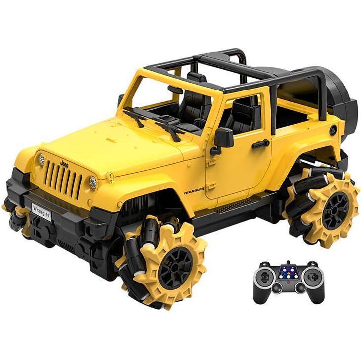 Double Remote-controlled car 1:16 (yellow) Jeep (drift) E348-003