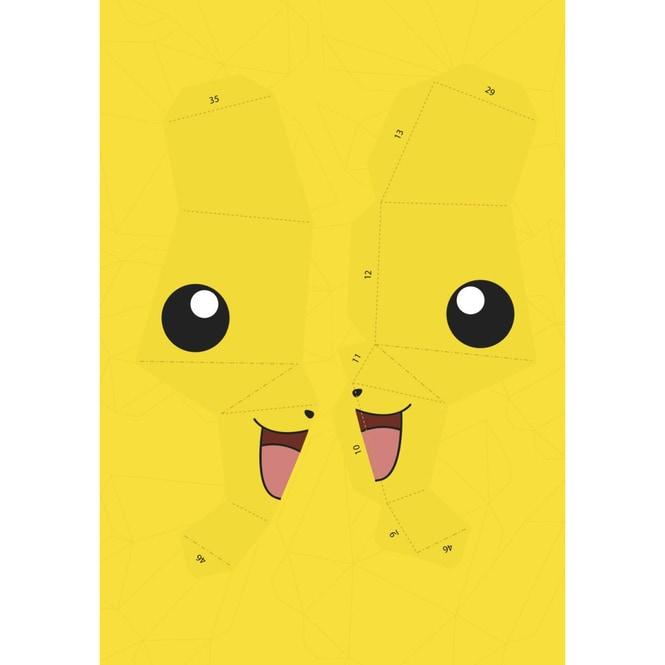 Image du produit Panini Pokémon Pikachu - Votre modèle à construire vous-même