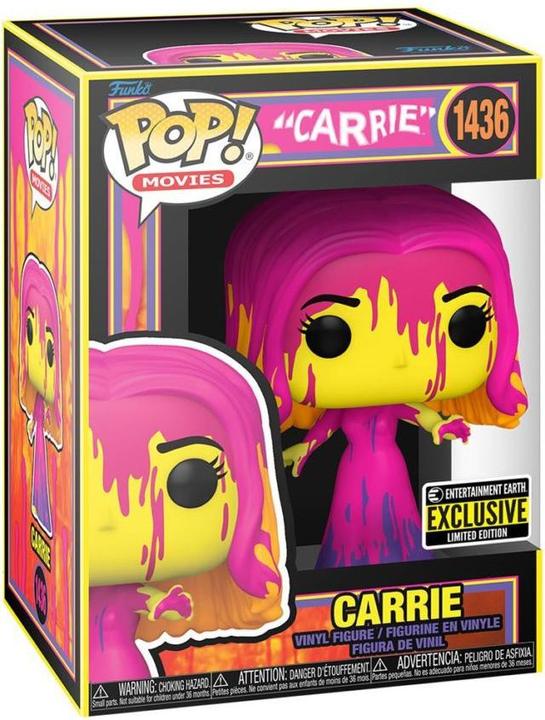 Actual product image Funko POP! Carrie - Carrie Lumière Noire Exclusive