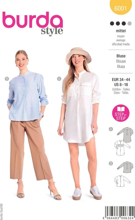 Modello di camicetta