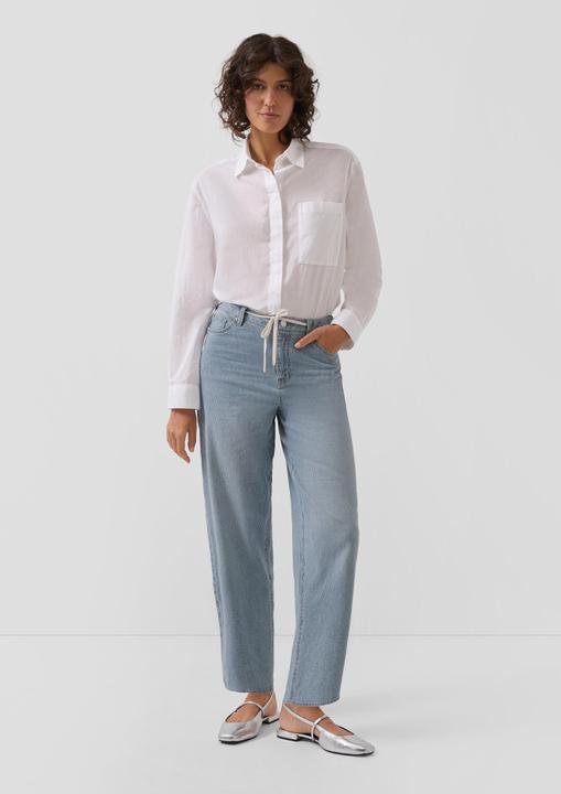 Immagine prodotto s.Oliver Ankle Jeans / Regular Fit / High Rise / Barrel Leg / Leicht elastisch (46)
