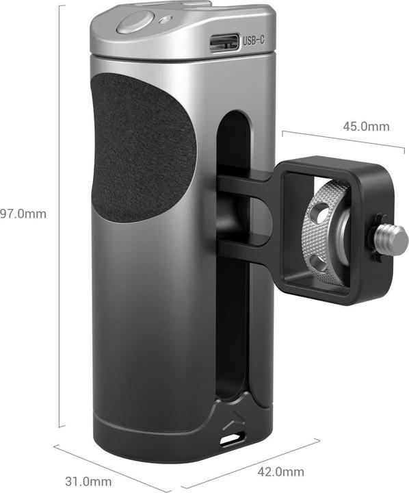 Produktbild SmallRig Halterung mit drahtloser Steuerung für Mobiltelefone (Fernbedienung)