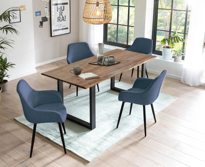 Bleu foncé, Noir, Noyer