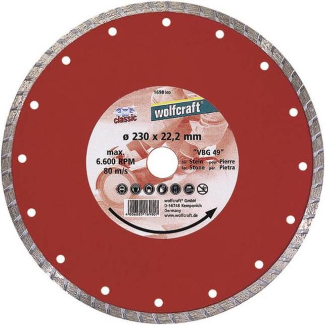 Produktbild wolfcraft 1 Diamant-Trennsch. Pro Turbo ø125mm